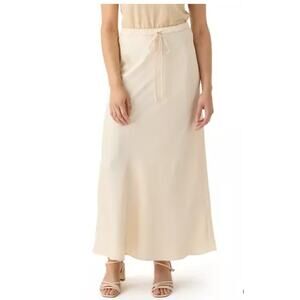Parker‎ The Sasha Drawstring Satin Skirt Size Medium
